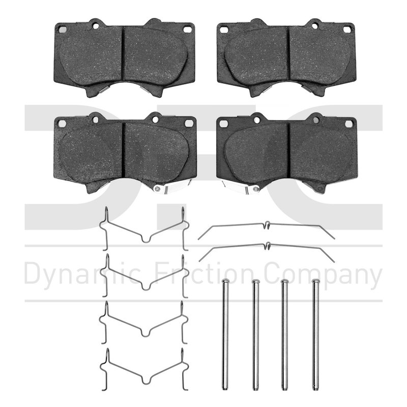 Dynamite Friction 1551-0976-02 Disc Brake Pad Set - Front