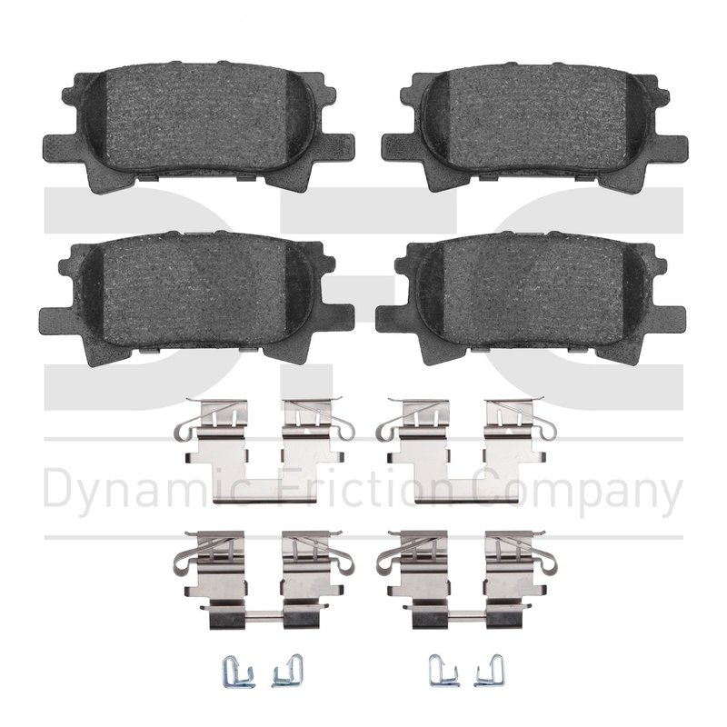 Dynamite Friction 1551-0996-01 Disc Brake Pad Set - Rear