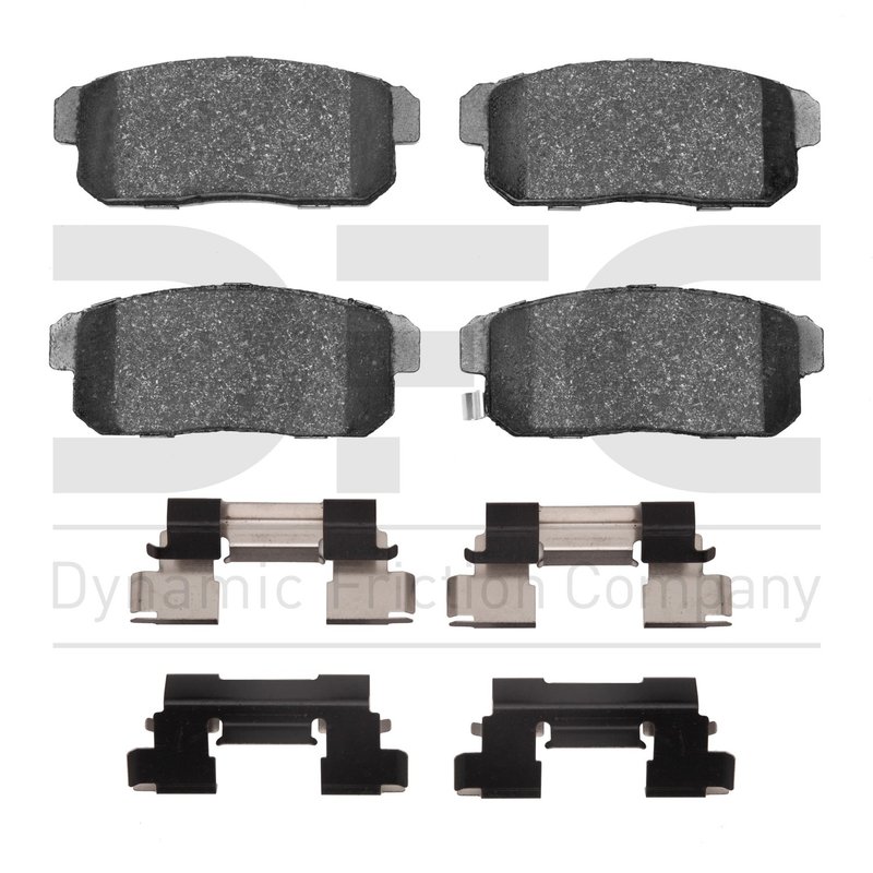 Dynamic Friction 1551-1008-01 Disc Brake Pad Set - Rear