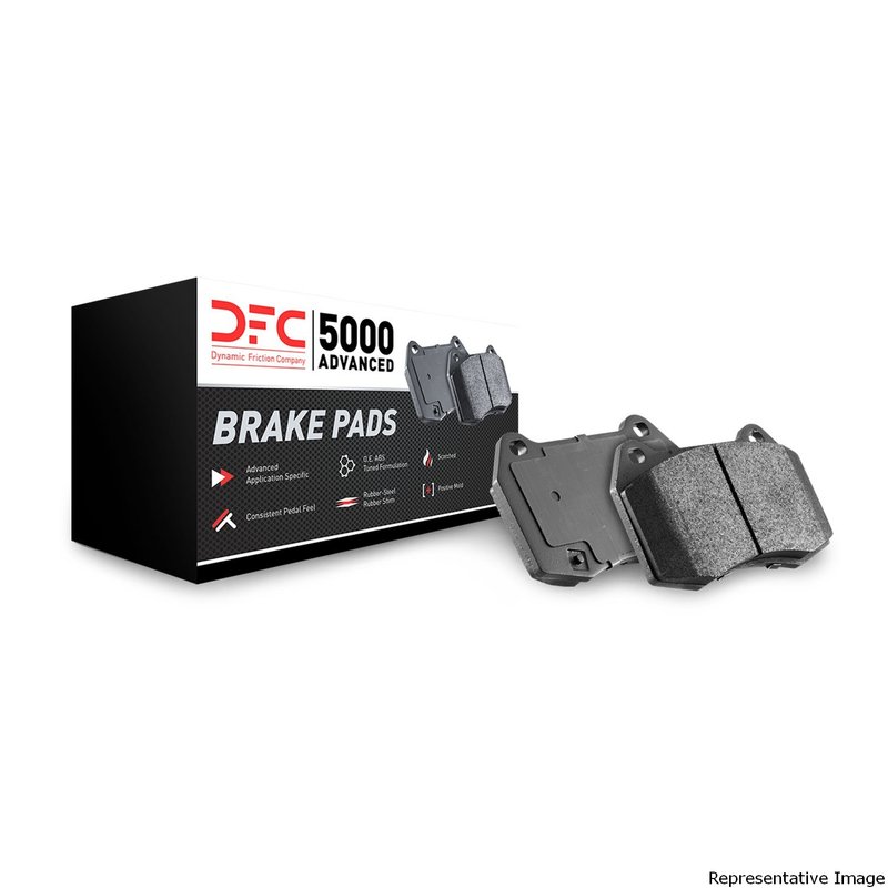 Dynamic Friction 1551-1034-00 Parking Brake Disc Brake Pad Set - Rear