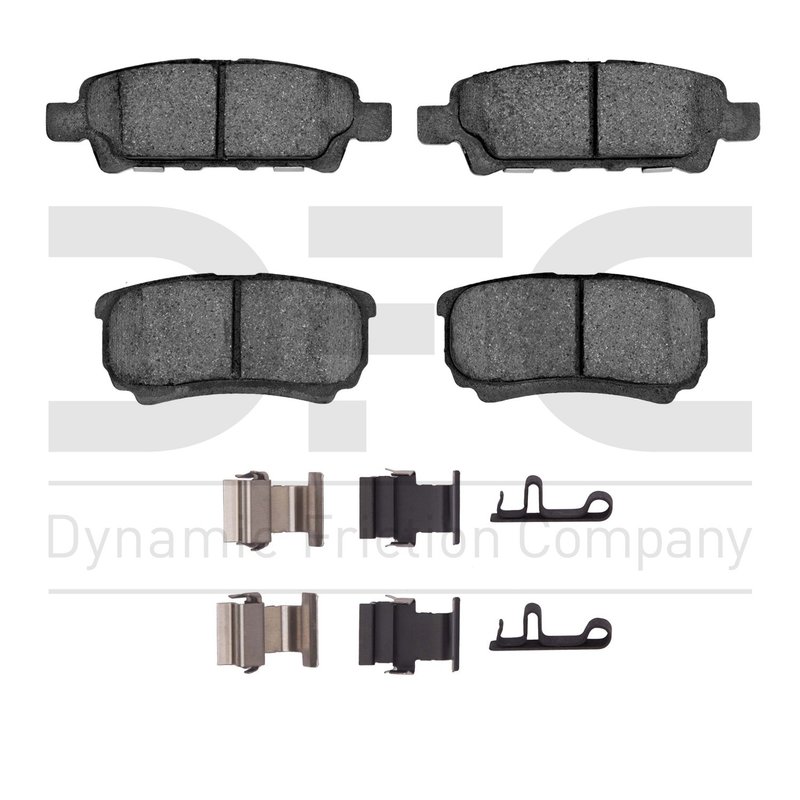 Dynamite Friction 1551-1037-01 Disc Brake Pad Set - Rear