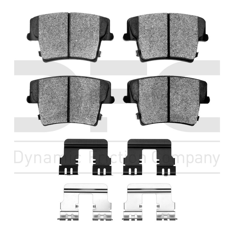 Dynamite Friction 1551-1057-01 Disc Brake Pad Set - Rear