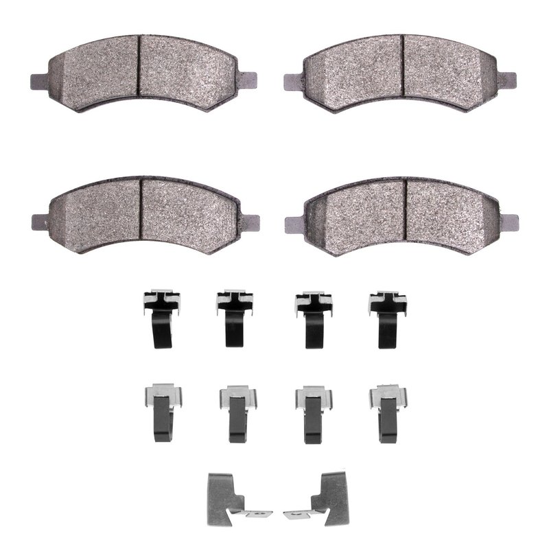 Dynamite Friction 1551-1084-01 Disc Brake Pad Set - Front