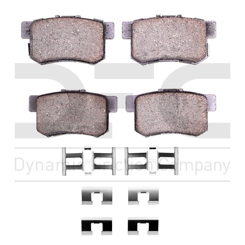 Dynamite Friction 1551-1086-01 Disc Brake Pad Set - Rear