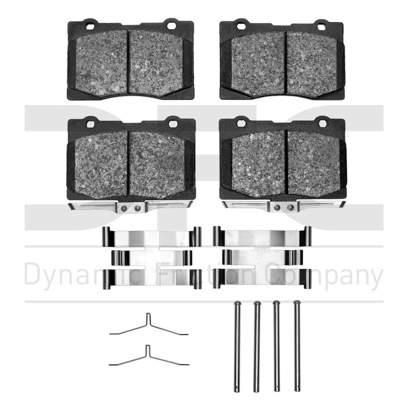 Dynamic Friction 1551-1091-01 Disc Brake Pad Set - Front