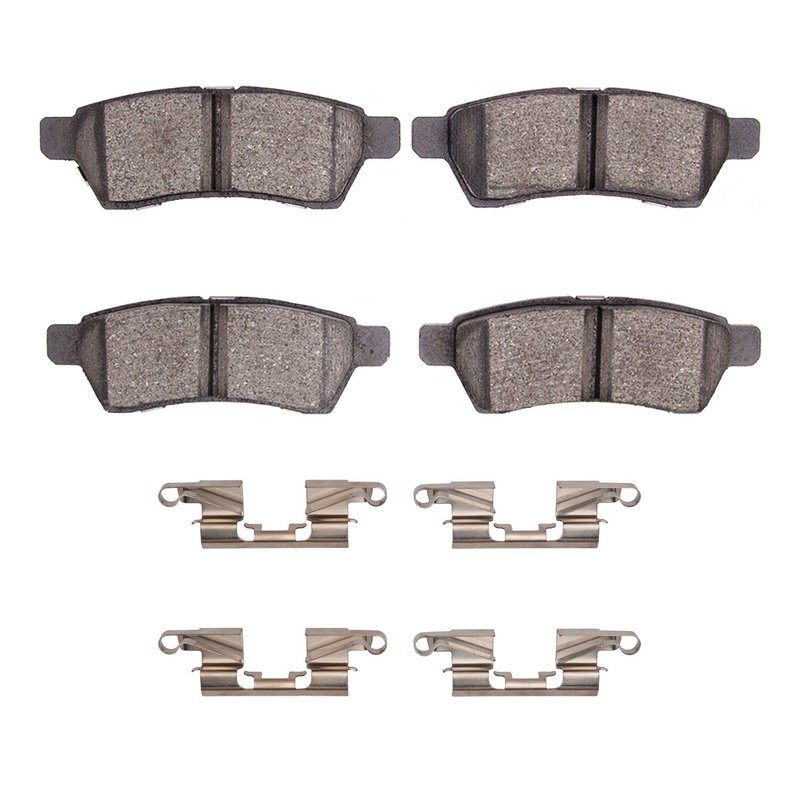Dynamite Friction 1551-1100-01 Disc Brake Pad Set - Rear
