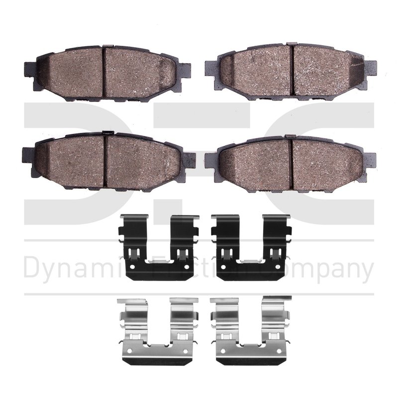 Dynamite Friction 1551-1114-01 Disc Brake Pad Set - Rear
