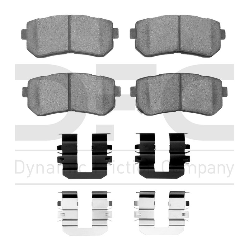Dynamite Friction 1551-1157-01 Disc Brake Pad Set - Rear