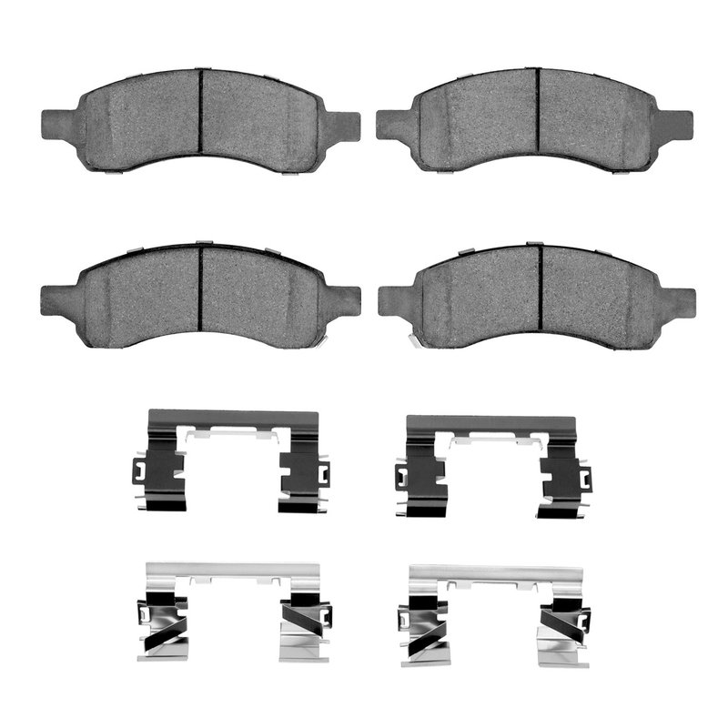 Dynamite Friction 1551-1169-11 Disc Brake Pad Set - Front