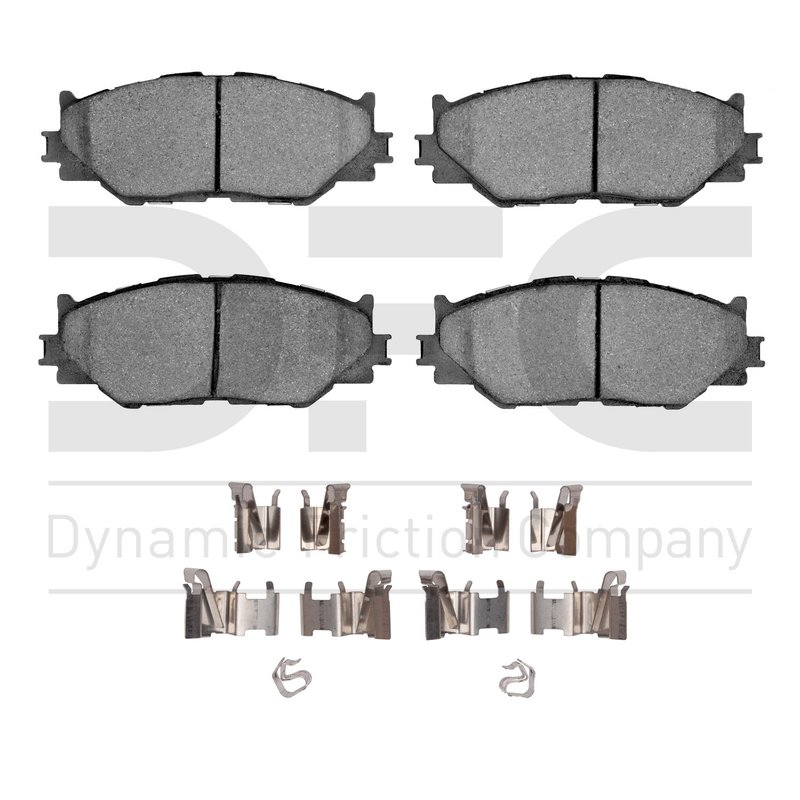 Dynamite Friction 1551-1178-01 Disc Brake Pad Set - Front