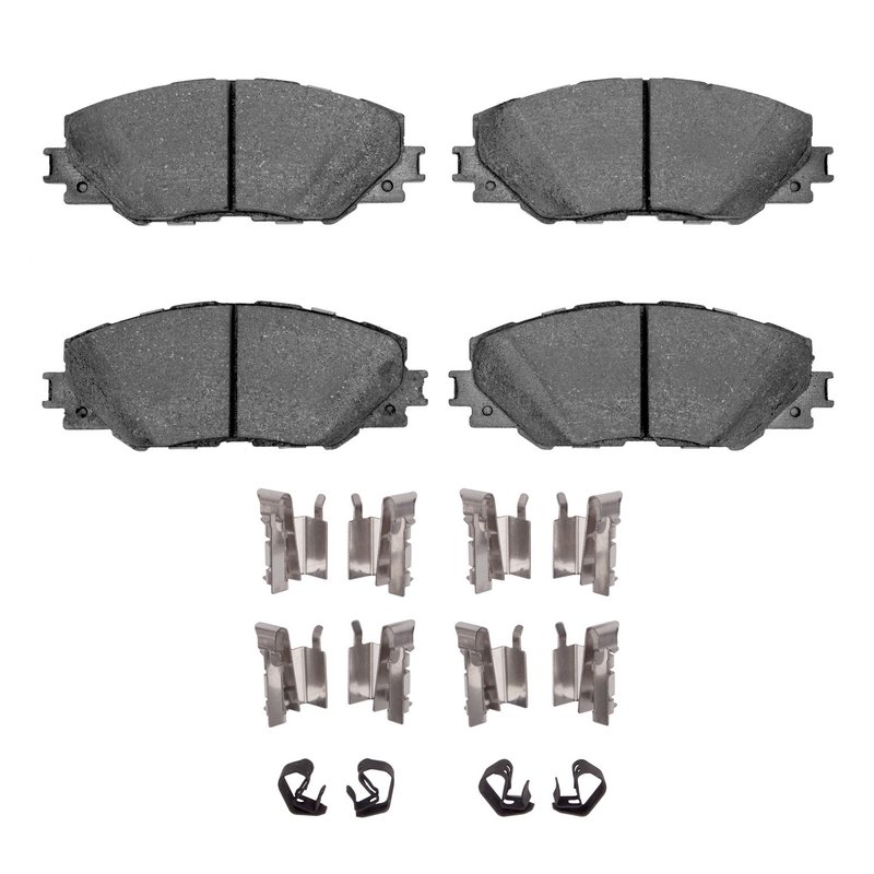 Dynamite Friction 1551-1211-01 Disc Brake Pad Set - Front