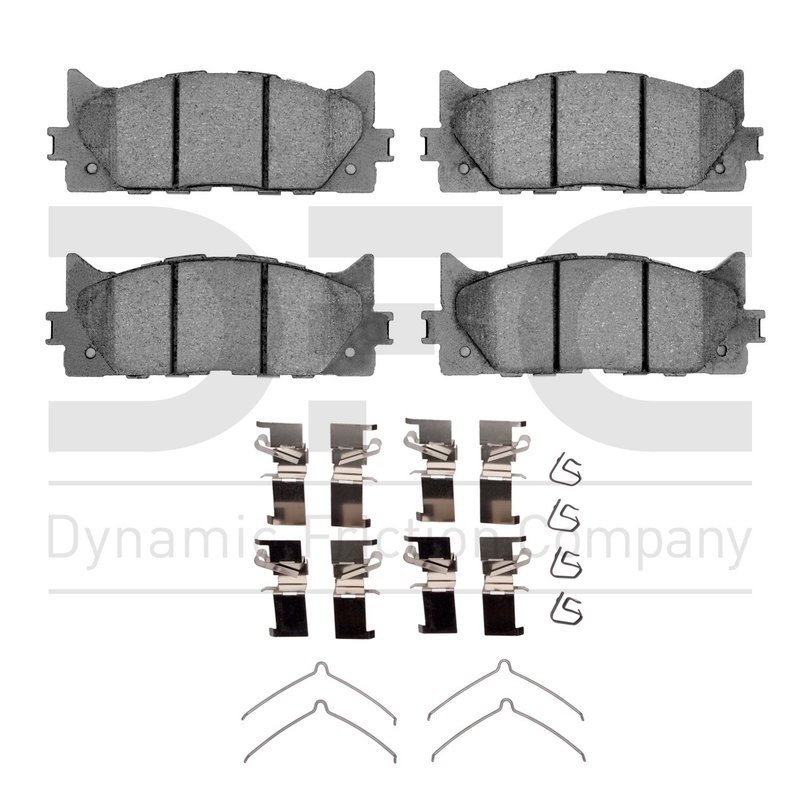 Dynamite Friction 1551-1293-01 Disc Brake Pad Set - Front