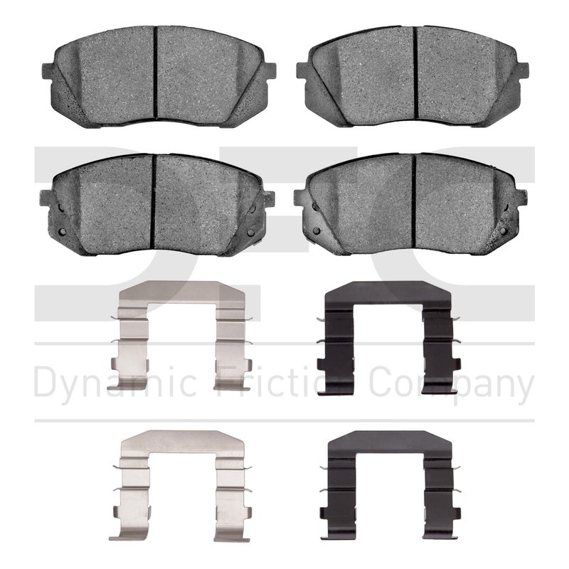 Dynamite Friction 1551-1295-02 Disc Brake Pad Set - Front
