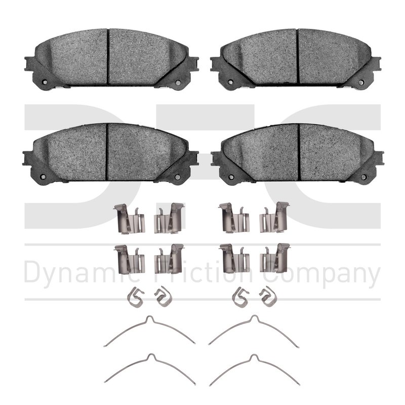 Dynamite Friction 1551-1324-01 Disc Brake Pad Set - Front