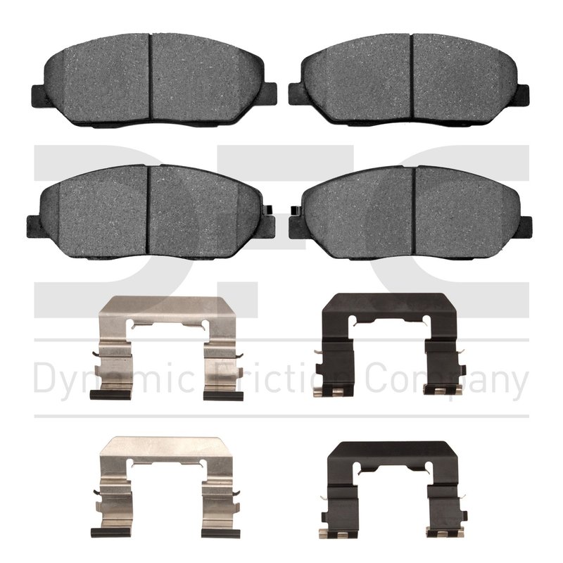 Dynamic Friction 1551-1384-01 Disc Brake Pad Set - Front