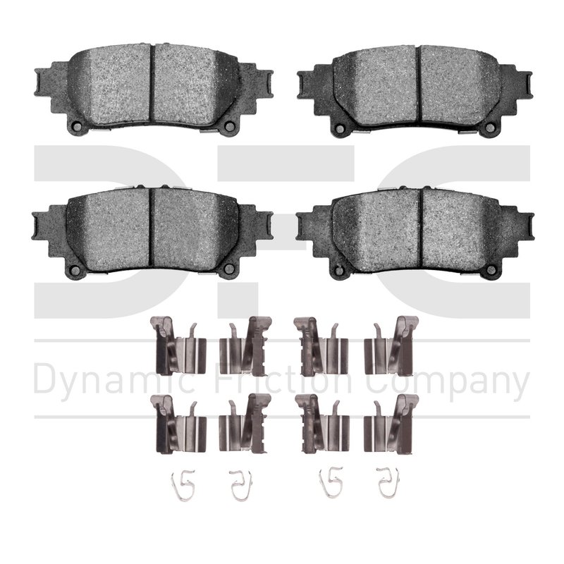Dynamite Friction 1551-1391-01 Disc Brake Pad Set - Rear