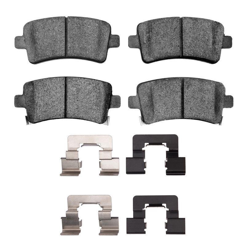 Dynamic Friction 1551-1430-02 Disc Brake Pad Set - Rear