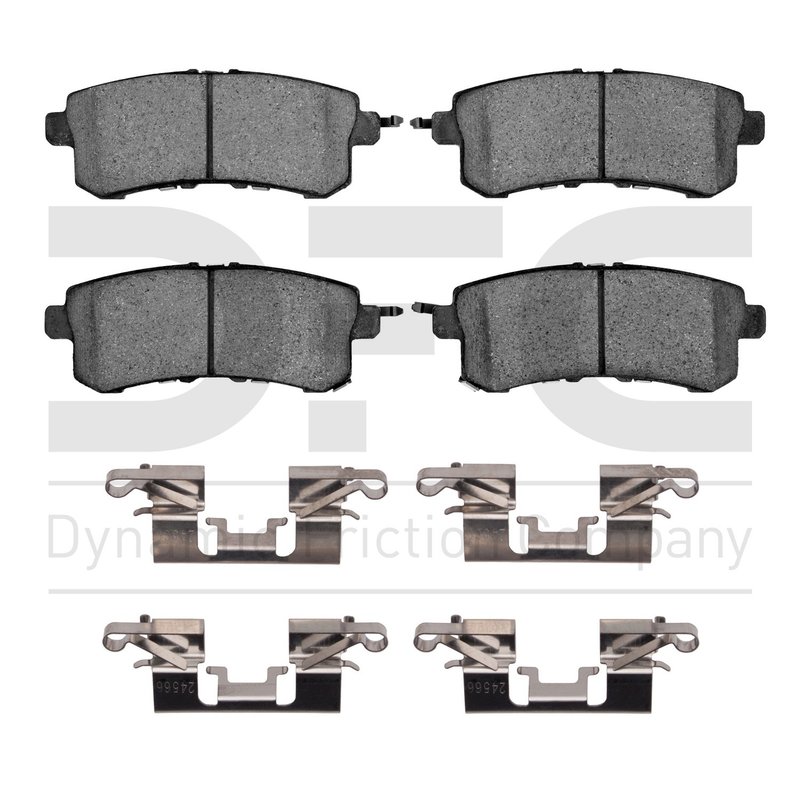 Dynamite Friction 1551-1510-01 Disc Brake Pad Set - Rear