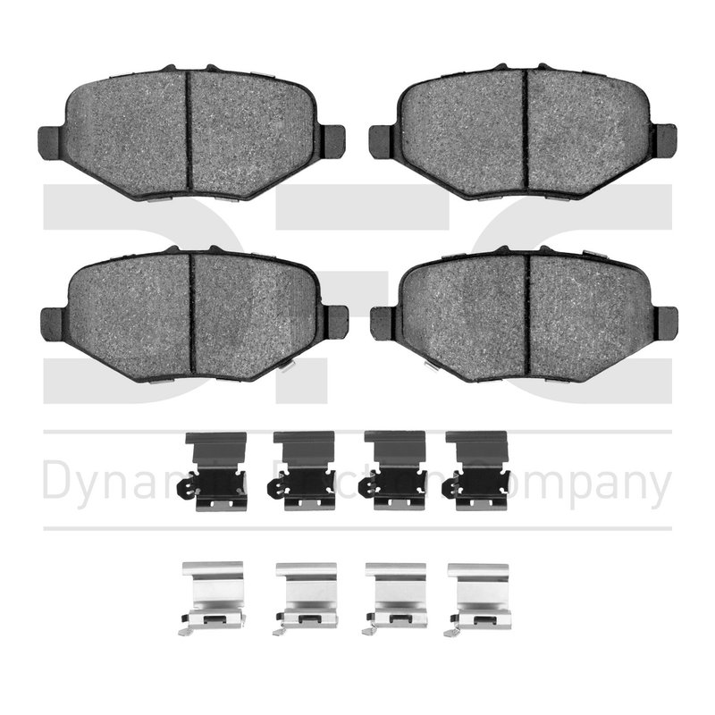 Dynamite Friction 1551-1612-01 Disc Brake Pad Set - Rear