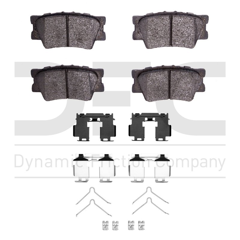 Dynamite Friction 1551-1632-01 Disc Brake Pad Set - Rear