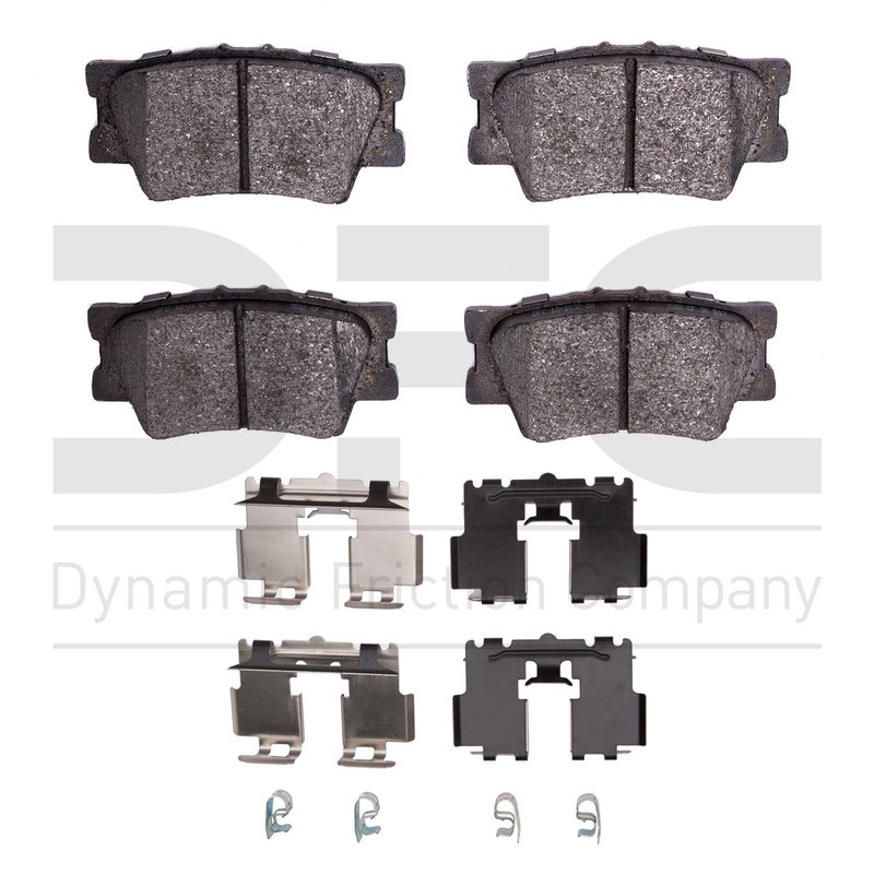 Dynamite Friction 1551-1632-02 Disc Brake Pad Set - Rear