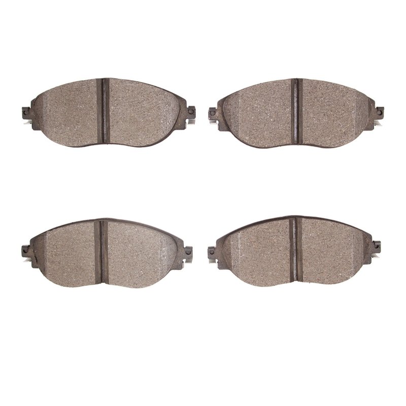 Dynamite Friction 1551-1633-00 Disc Brake Pad Set - Front
