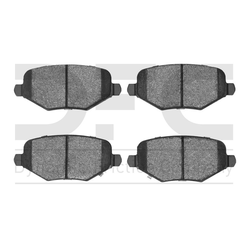 Dynamite Friction 1551-1719-00 Disc Brake Pad Set - Rear