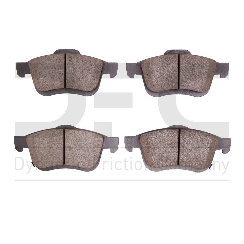 Dynamite Friction 1551-1721-00 Disc Brake Pad Set - Front