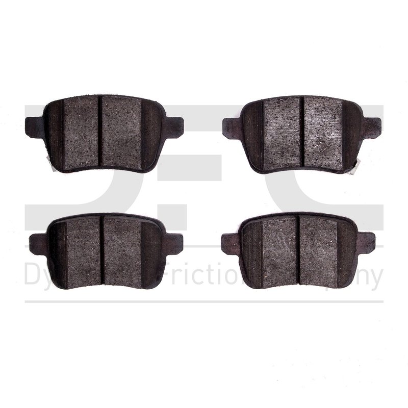Dynamite Friction 1551-1722-00 Disc Brake Pad Set - Rear