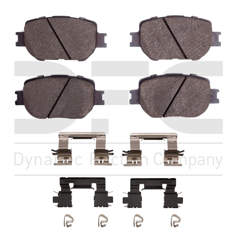 Dynamic Friction 1551-1733-01 Disc Brake Pad Set - Front