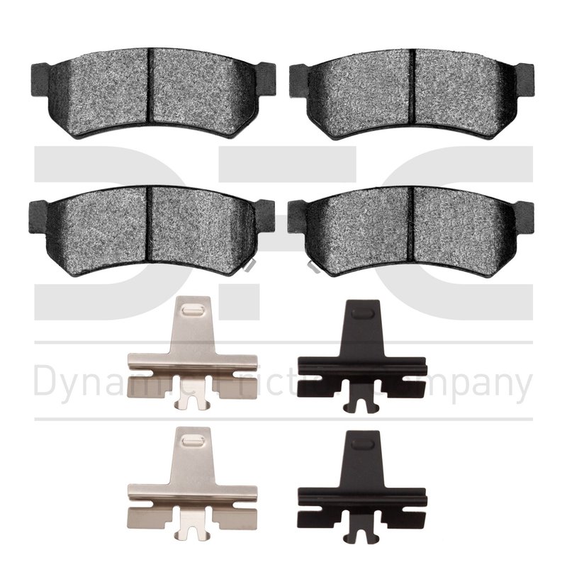 Dynamic Friction 1551-1739-01 Disc Brake Pad Set - Rear