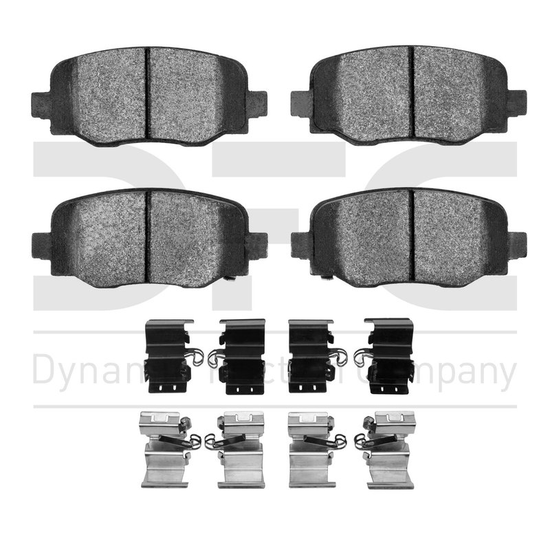 Dynamic Friction 1551-1809-01 Disc Brake Pad Set - Rear