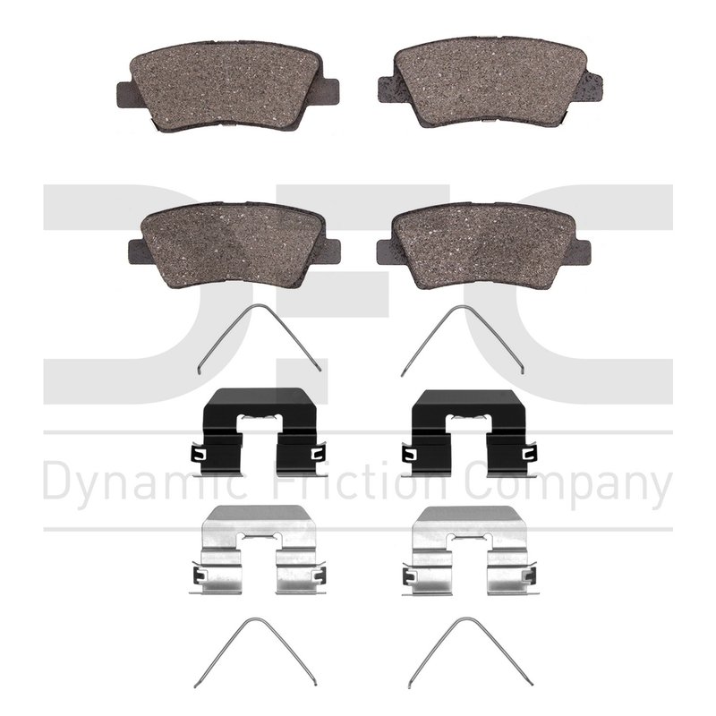 Dynamite Friction 1551-1848-01 Disc Brake Pad Set - Rear