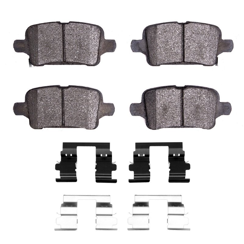 Dynamite Friction 1551-1857-01 Disc Brake Pad Set - Rear