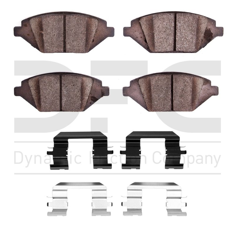 Dynamite Friction 1551-1864-01 Disc Brake Pad Set - Front