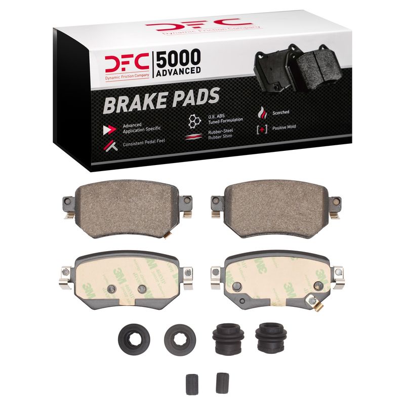 Dynamite Friction 1551-1874-01 Disc Brake Pad Set - Rear
