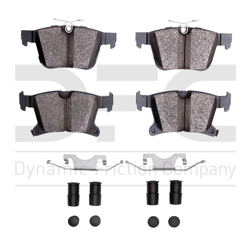Dynamic Friction 1551-1901-01 Disc Brake Pad Set - Rear
