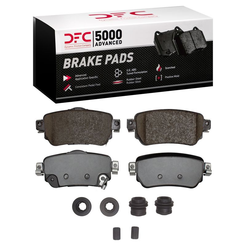 Dynamic Friction 1551-1965-01 Disc Brake Pad Set - Rear