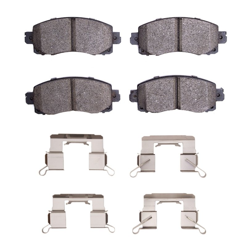 Dynamite Friction 1551-2045-01 Disc Brake Pad Set - Front