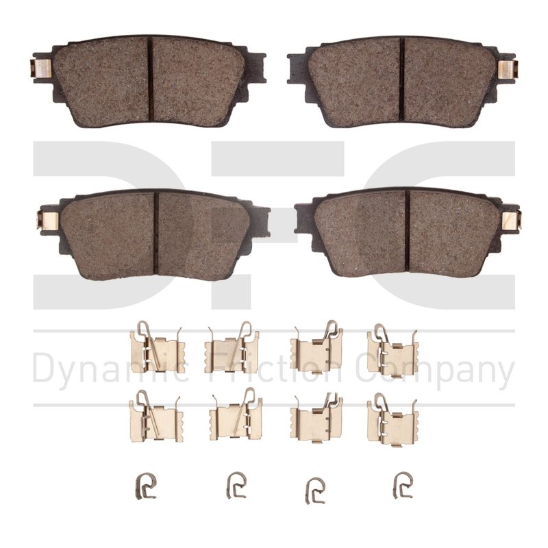 Dynamite Friction 1551-2135-01 Disc Brake Pad Set - Rear