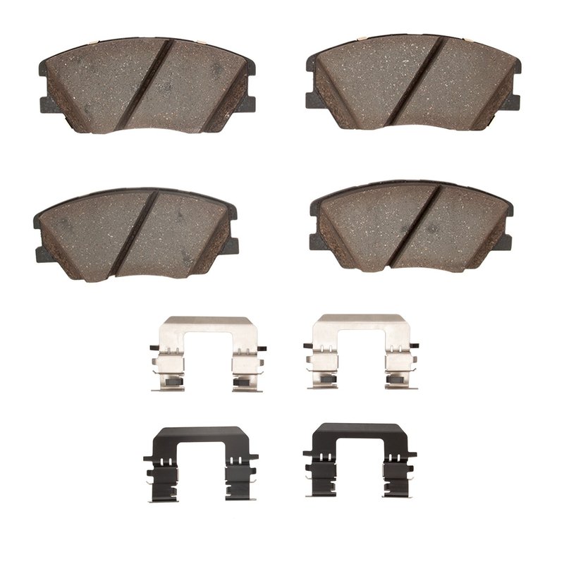 Dynamic Friction 1551-2287-01 Disc Brake Pad Set - Front