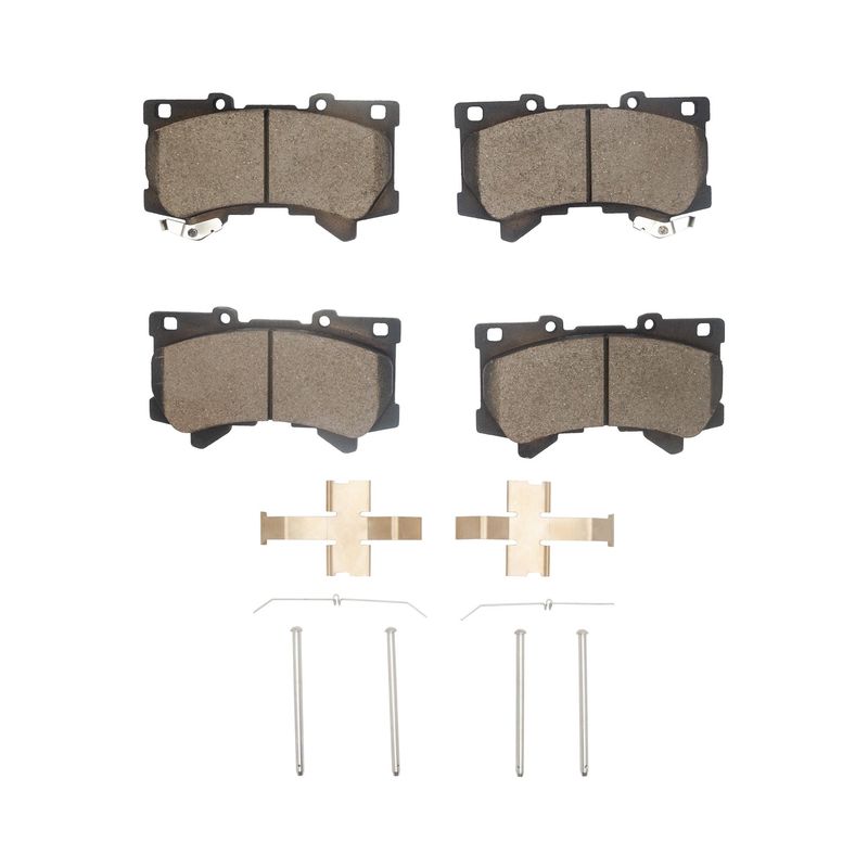 Dynamite Friction 1551-2442-01 Disc Brake Pad Set - Front