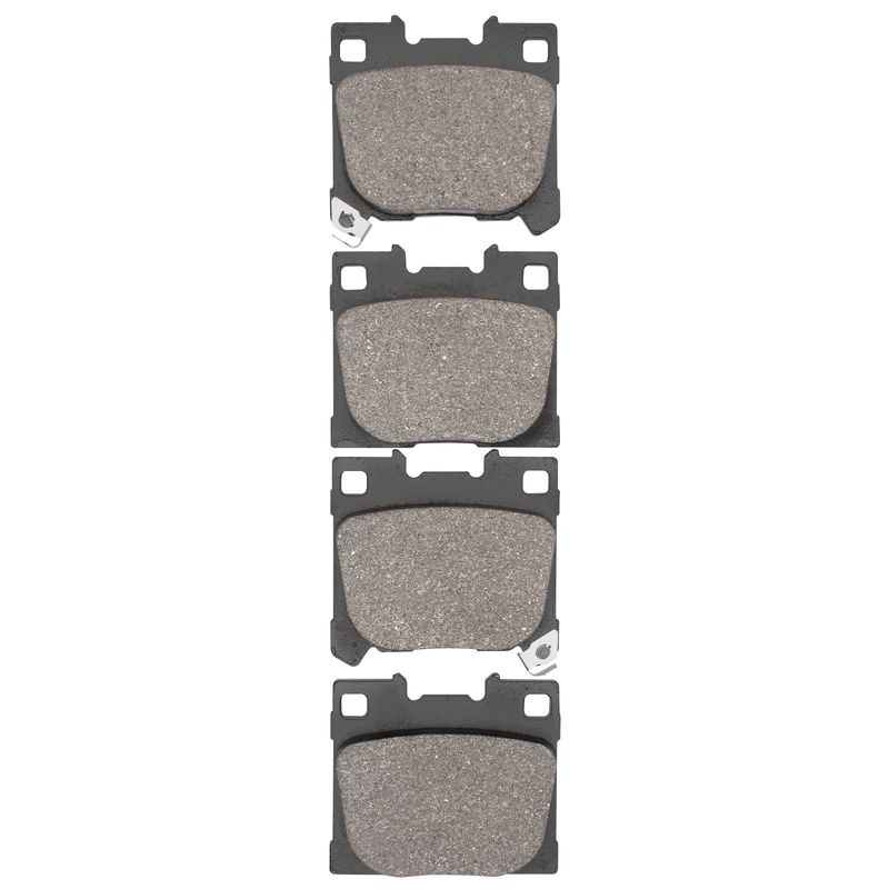 Dynamite Friction 1551-2451-00 Disc Brake Pad Set - Rear