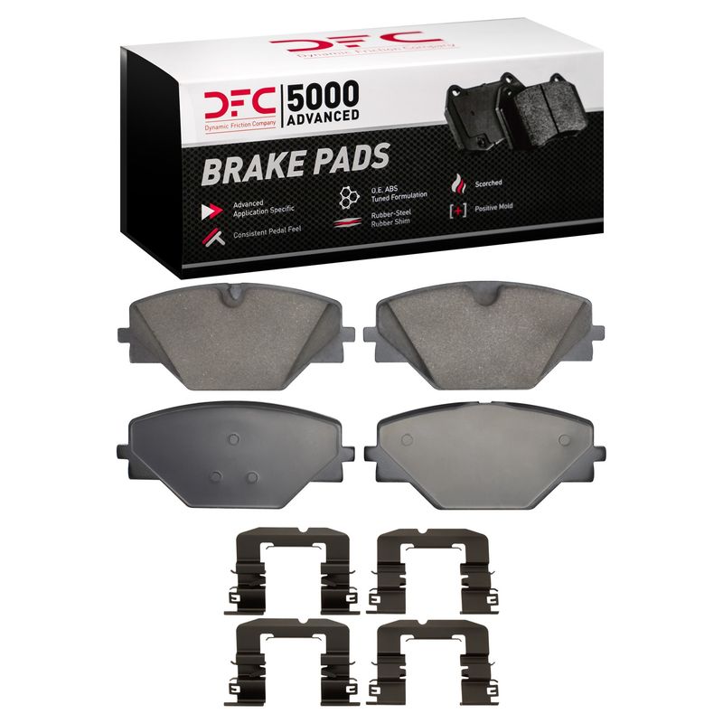 Dynamite Friction 1551-2464-01 Disc Brake Pad Set - Rear
