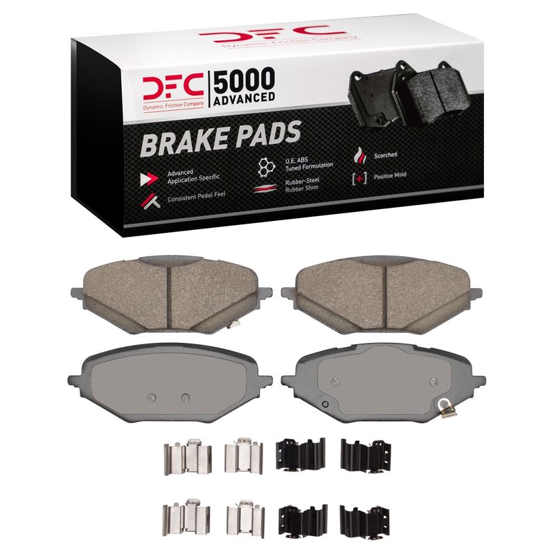 Dynamite Friction 1551-2495-01 Disc Brake Pad Set - Rear