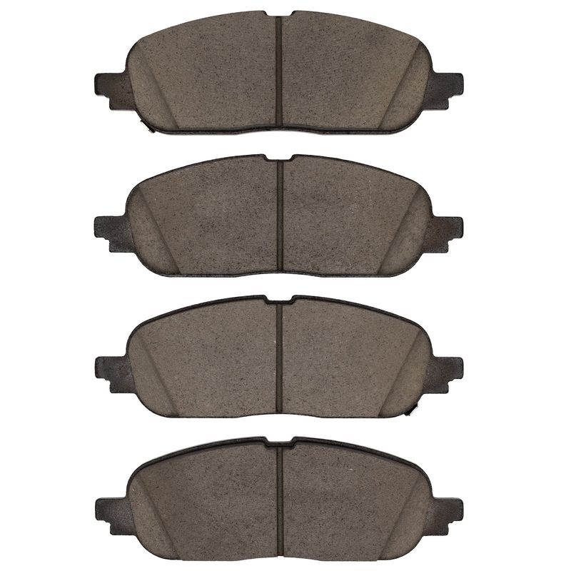 Dynamic Friction 1551-2539-00 Disc Brake Pad Set - Front