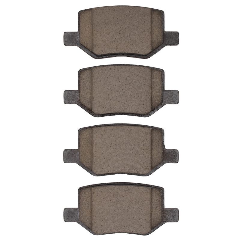 Dynamic Friction 1551-2540-00 Disc Brake Pad Set - Rear