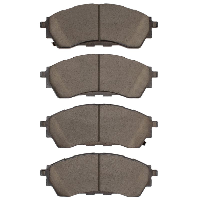 Dynamic Friction 1551-2568-00 Disc Brake Pad Set - Front