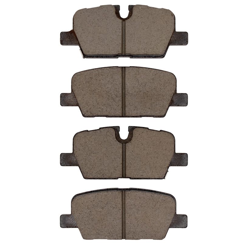 Dynamic Friction 1551-2582-00 Disc Brake Pad Set - Rear