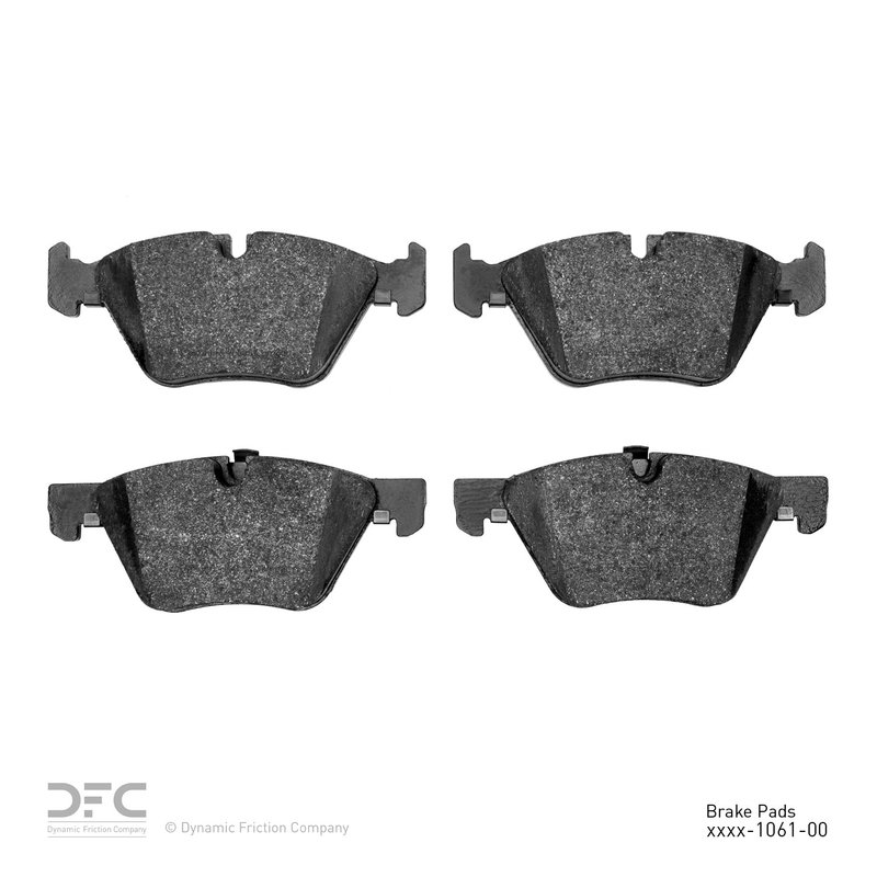 Dynamite Friction 1552-1061-00 Disc Brake Pad Set - Front